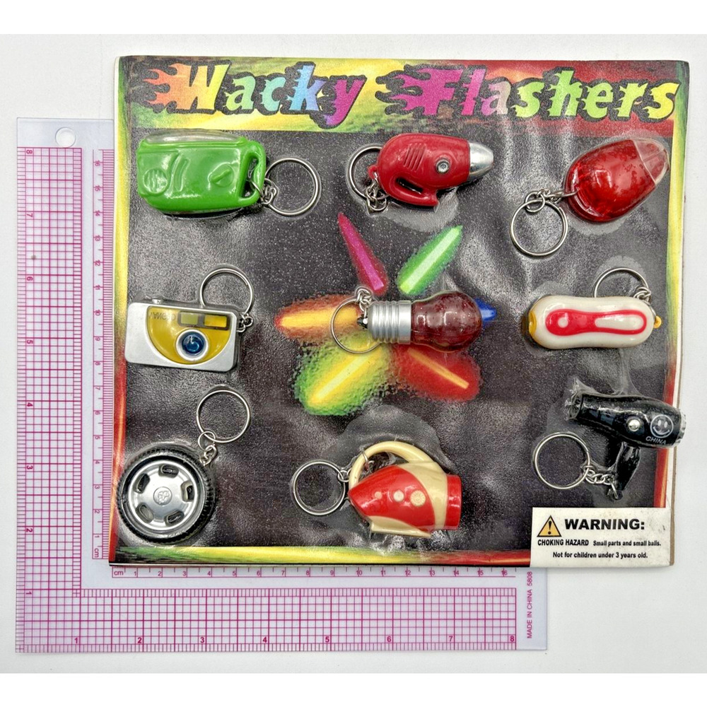 Vintage Vending Display Board Wacky Flashers 0153